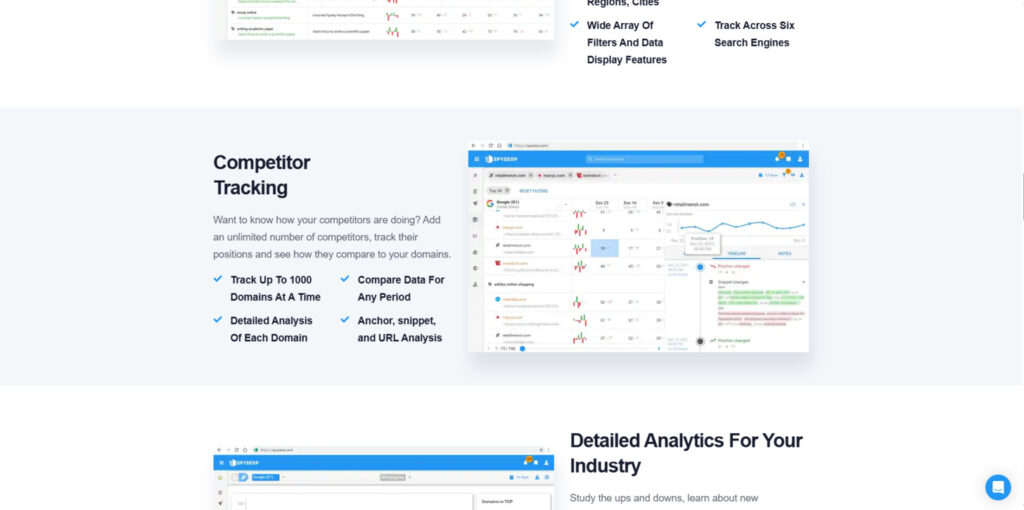 Spyserp competitor tracking