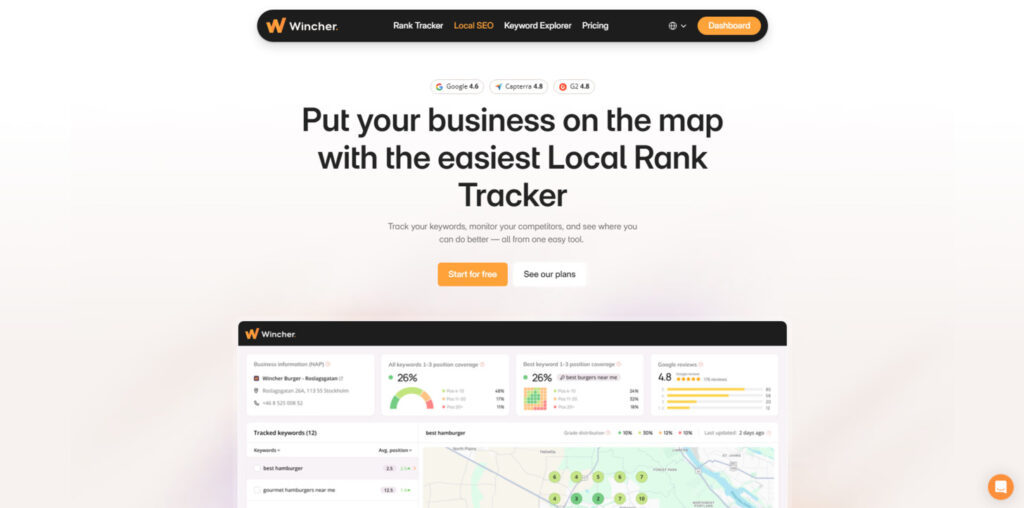 Wincher Local SEO Wincher Local SEO