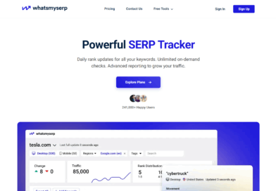 Whatsmyserp Review: A Comprehensive Look at This Rank Tracking Tool